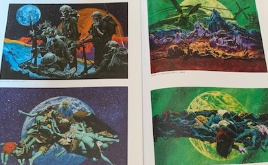 反戦に関する生賴範義のオリジナル作品
